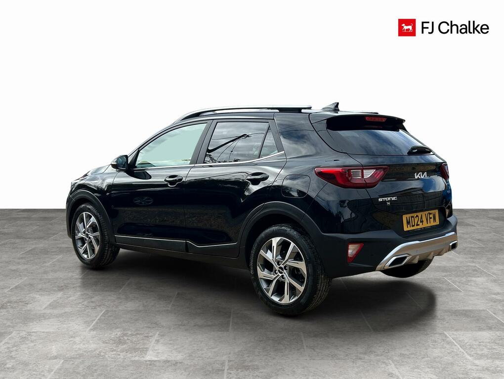 Kia Stonic 1.0 T-gdi Mhev Gt-line S Dct Euro 6 Ss Black #4