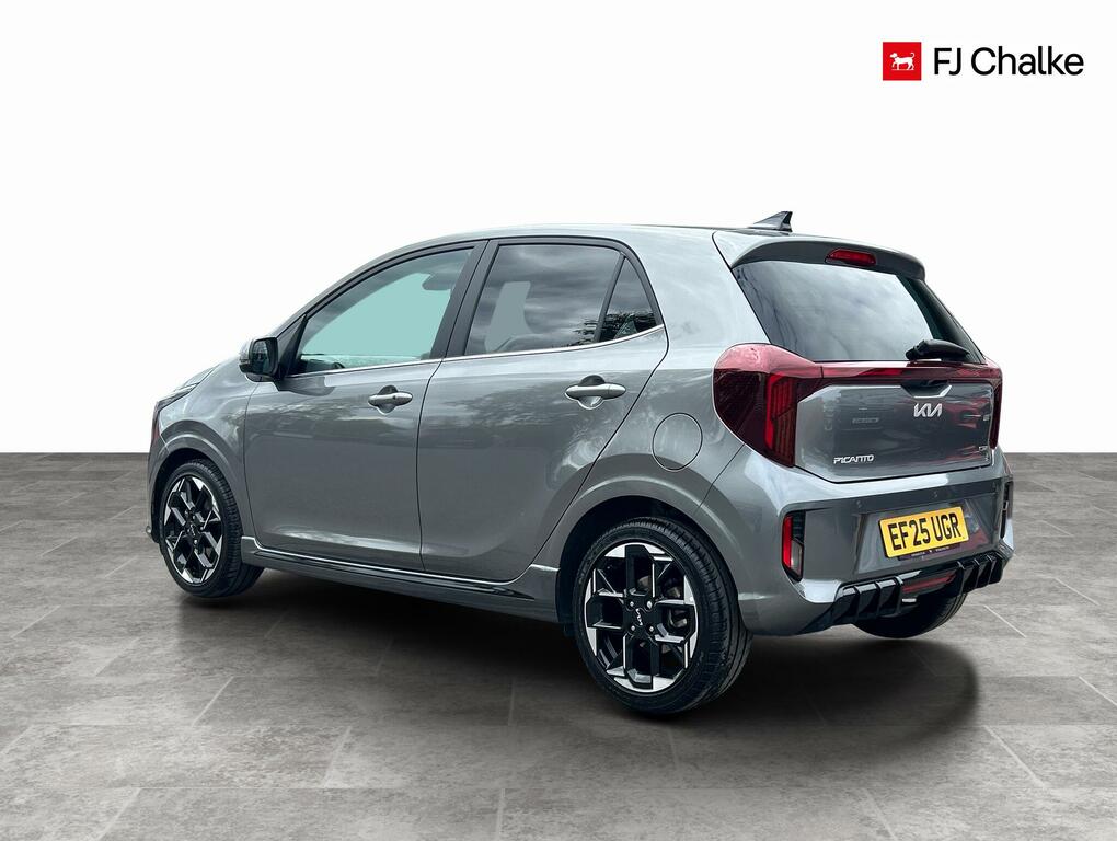Kia Picanto 1.2 Gt-line S Amt Euro 6 Ss Grey #4