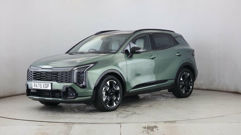 Kia Sportage 1.6 H T-gdi Gt-line S Awd Euro 6 Ss Green #3