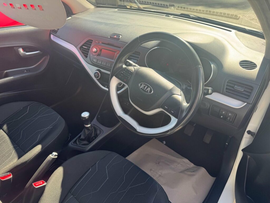 Kia Picanto 1.0 Ecodynamics Se Euro 6 Ss White #5