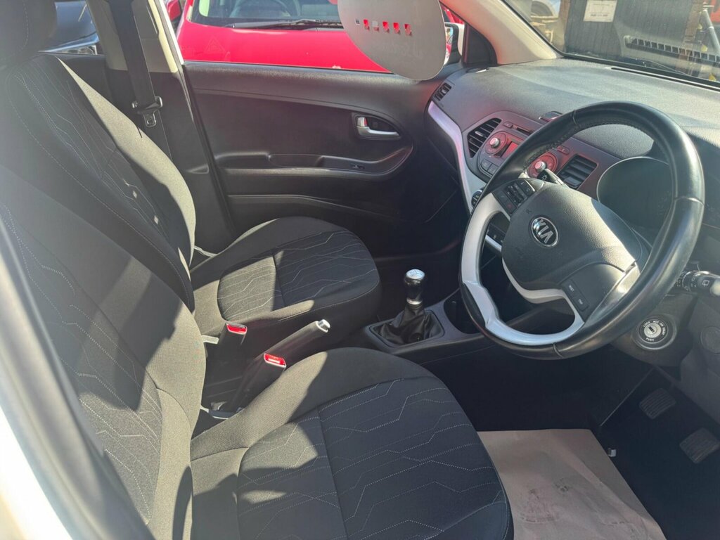Kia Picanto 1.0 Ecodynamics Se Euro 6 Ss White #4