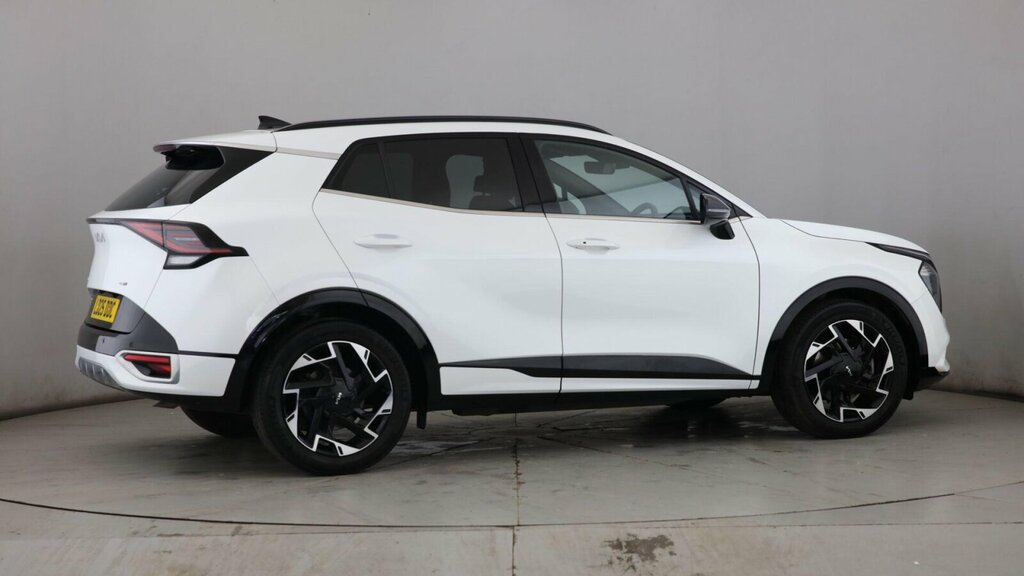 Kia Sportage 1.6 T-gdi Mhev Gt-line Dct Euro 6 Ss White #5