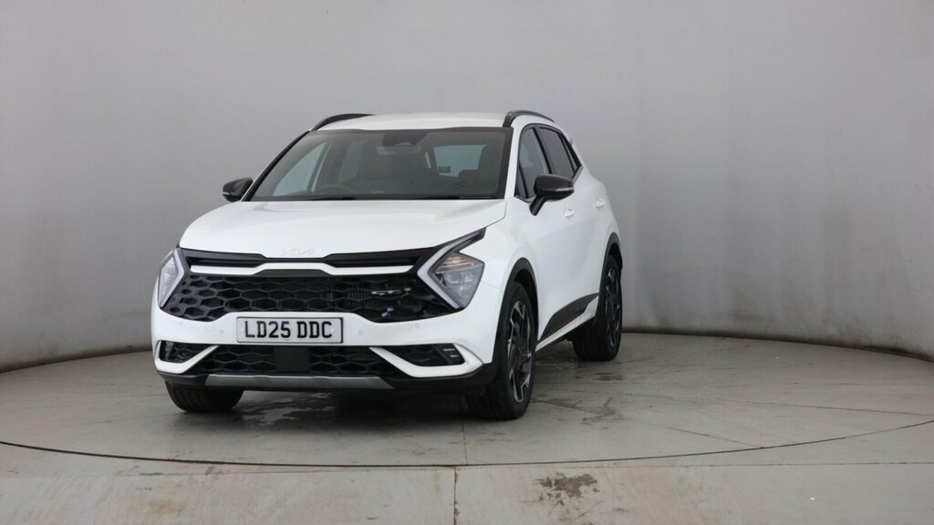 Kia Sportage 1.6 T-gdi Mhev Gt-line Dct Euro 6 Ss White #4