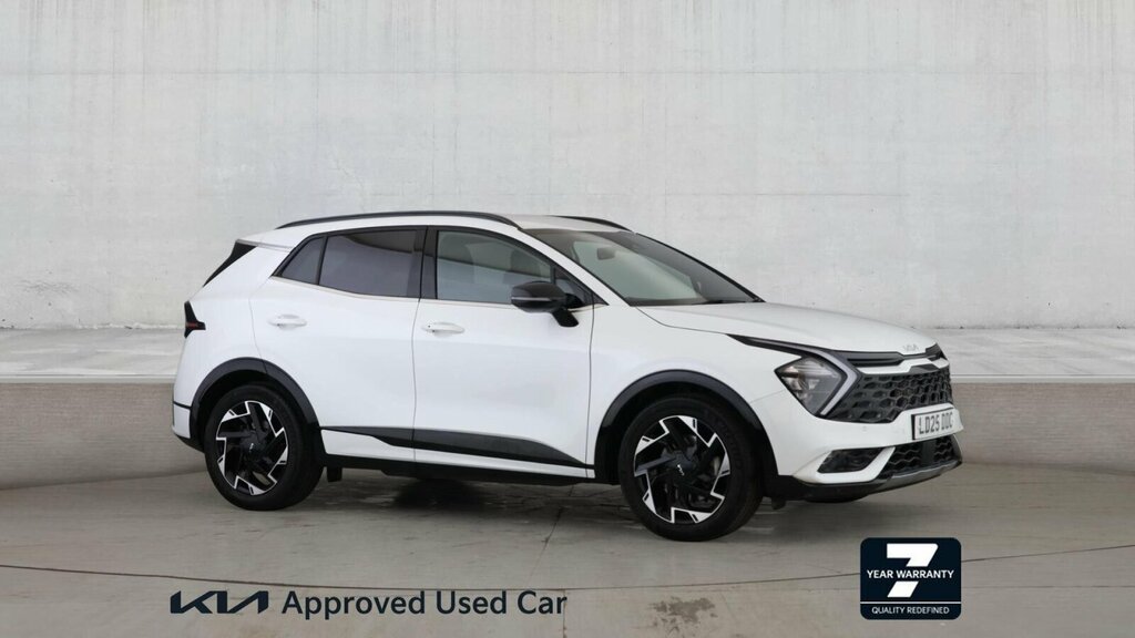 Kia Sportage 1.6 T-gdi Mhev Gt-line Dct Euro 6 Ss White #2