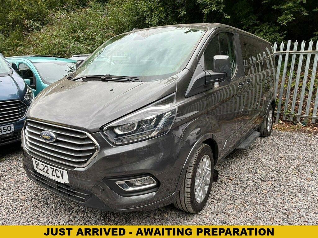 Ford Tourneo Custom 2.0 320 Ecoblue Titanium 8 Seat Minibus Grey