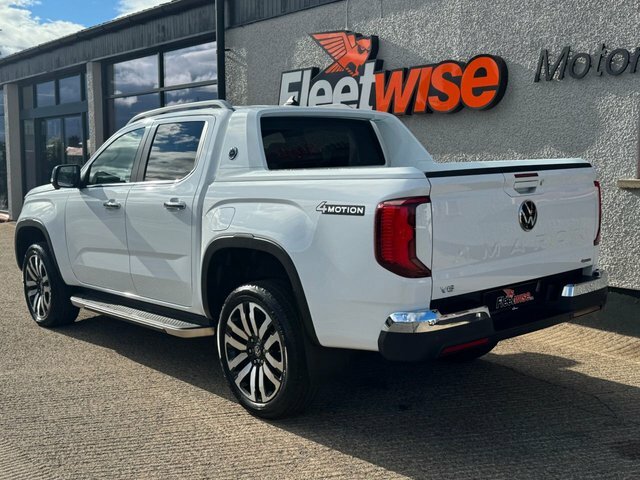 Volkswagen Amarok 3.0 Tdi V6 Aventura Pickup Double Cab A White #6