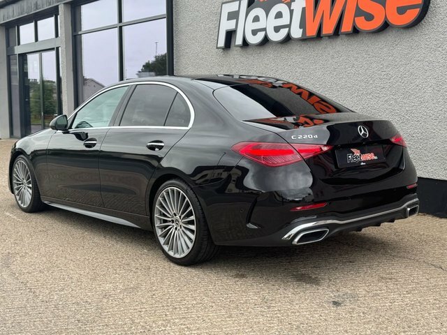 Mercedes-Benz C Class 2.0 C220dh Mhev Amg Line Premium Saloon Dies Black #5