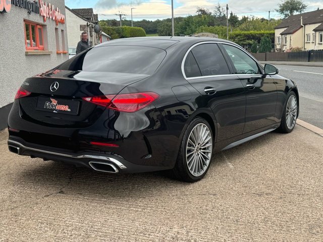 Mercedes-Benz C Class 2.0 C220dh Mhev Amg Line Premium Saloon Dies Black #4