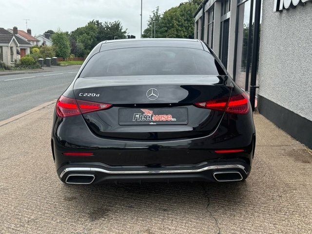 Mercedes-Benz C Class 2.0 C220dh Mhev Amg Line Premium Saloon Dies Black #6