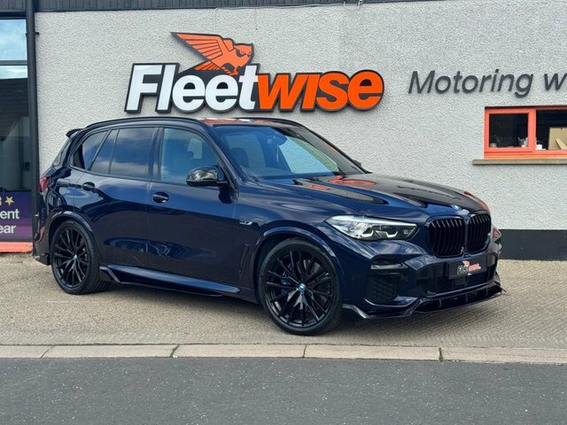 BMW X5 3.0 45E 24Kwh M Sport Suv Plug-in Hybri Blue