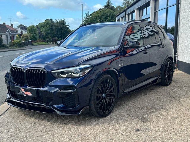 BMW X5 3.0 45E 24Kwh M Sport Suv Plug-in Hybri Blue #3