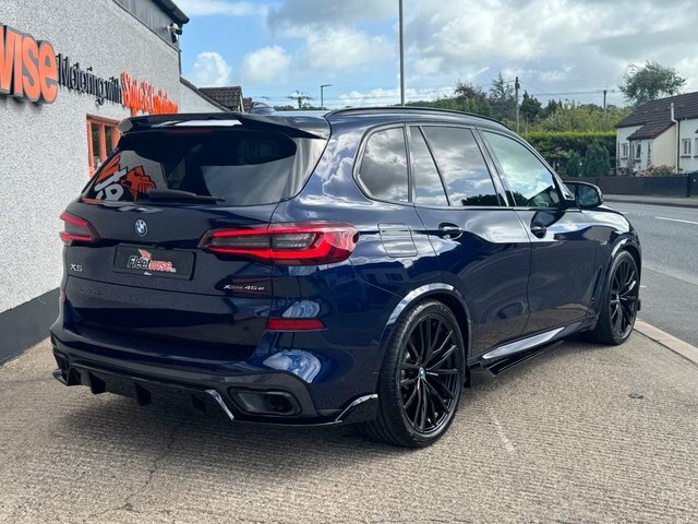 BMW X5 3.0 45E 24Kwh M Sport Suv Plug-in Hybri Blue #4