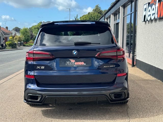 BMW X5 3.0 45E 24Kwh M Sport Suv Plug-in Hybri Blue #5