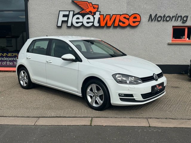 Volkswagen Golf 1.6 Tdi Bluemotion Tech Match Edition Hatchback White