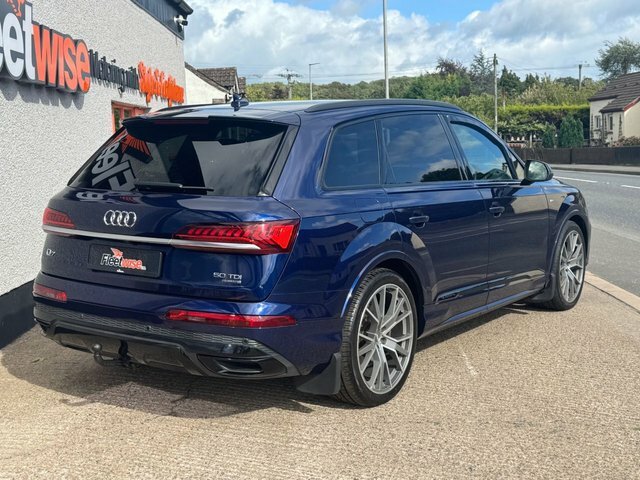 Audi Q7 3.0 Tdi V6 50 Black Edition Suv Tiptron Blue #4