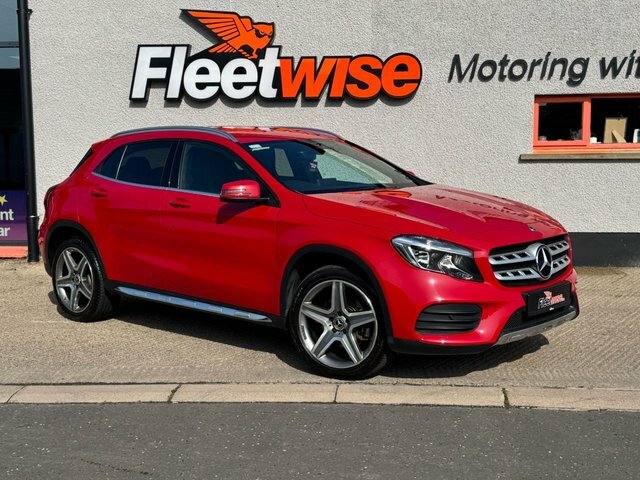 Mercedes-Benz GLA Class 2.1 Gla220d Amg Line Suv 7G-dct 4Matic Red