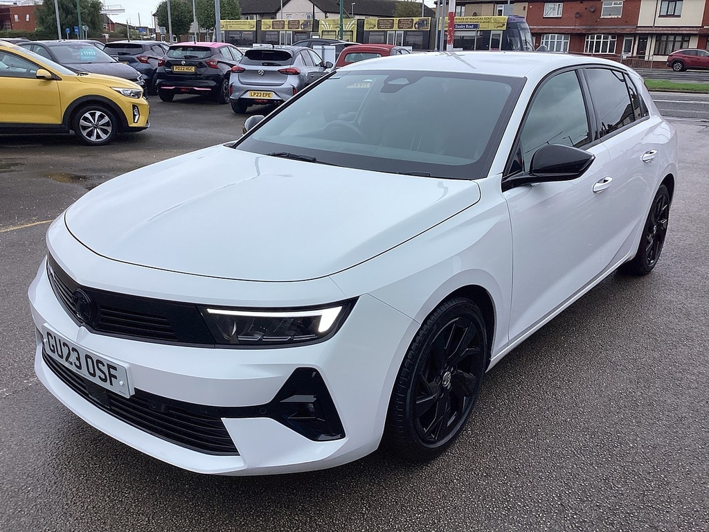 Vauxhall Astra Turbo Gs GU23OSF White #5