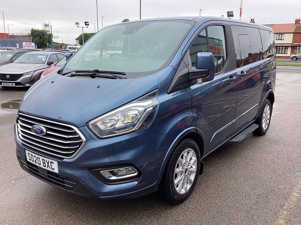 Ford Tourneo Custom 320 Ecoblue Titanium Blue #5