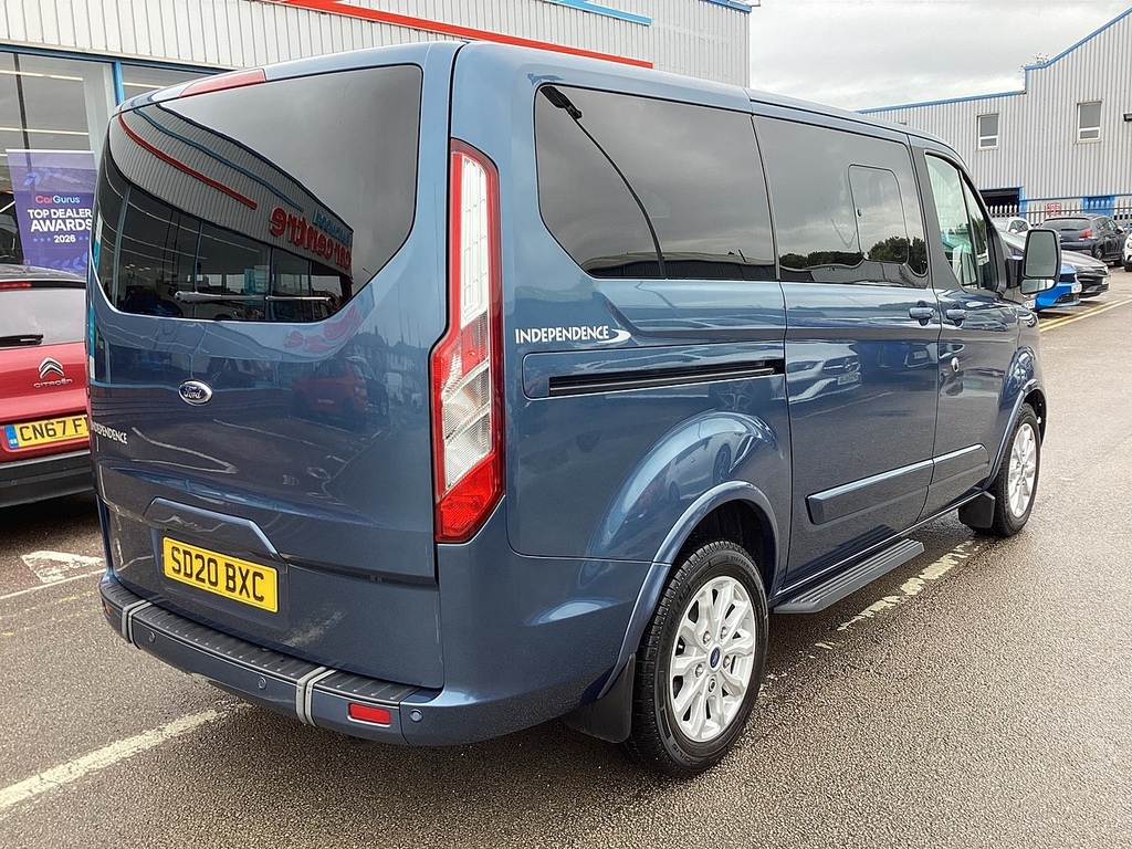 Ford Tourneo Custom 320 Ecoblue Titanium Blue #4