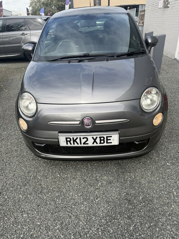 Fiat 500 Hatchback White #4
