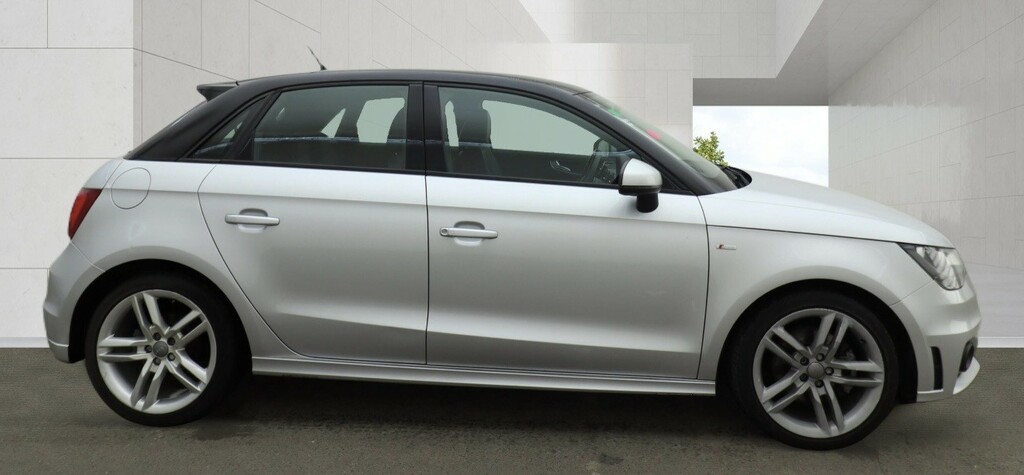 Audi A1 1.6 Tdi S Line Silver #4