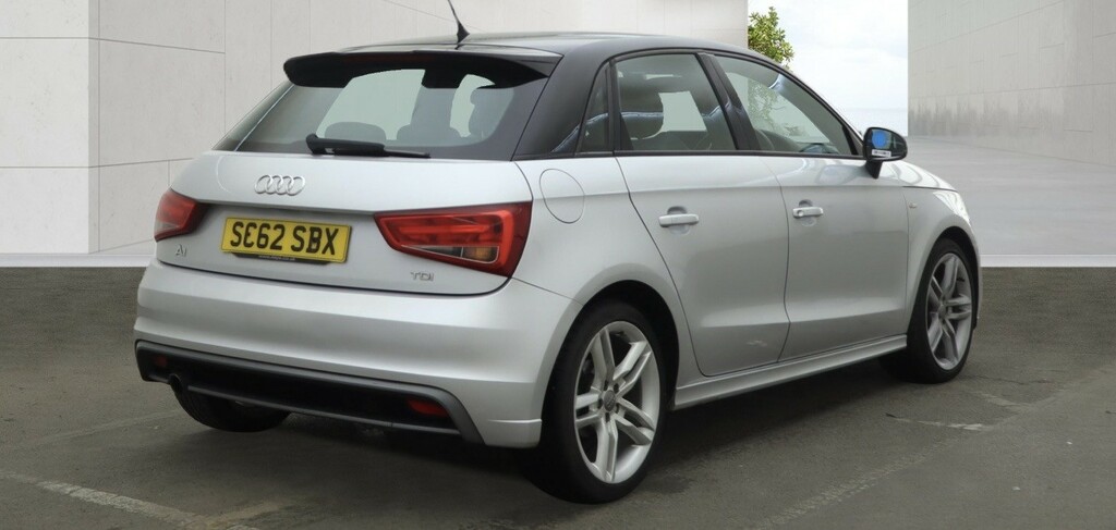 Audi A1 1.6 Tdi S Line Silver #6