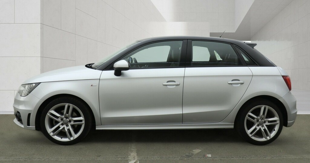 Audi A1 1.6 Tdi S Line Silver #5