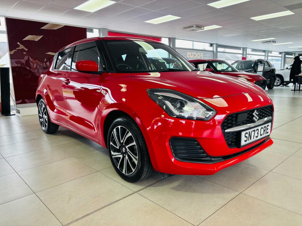Suzuki Swift 1.2 Dualjet Mhev Sz-l Hatchback Hybrid Red