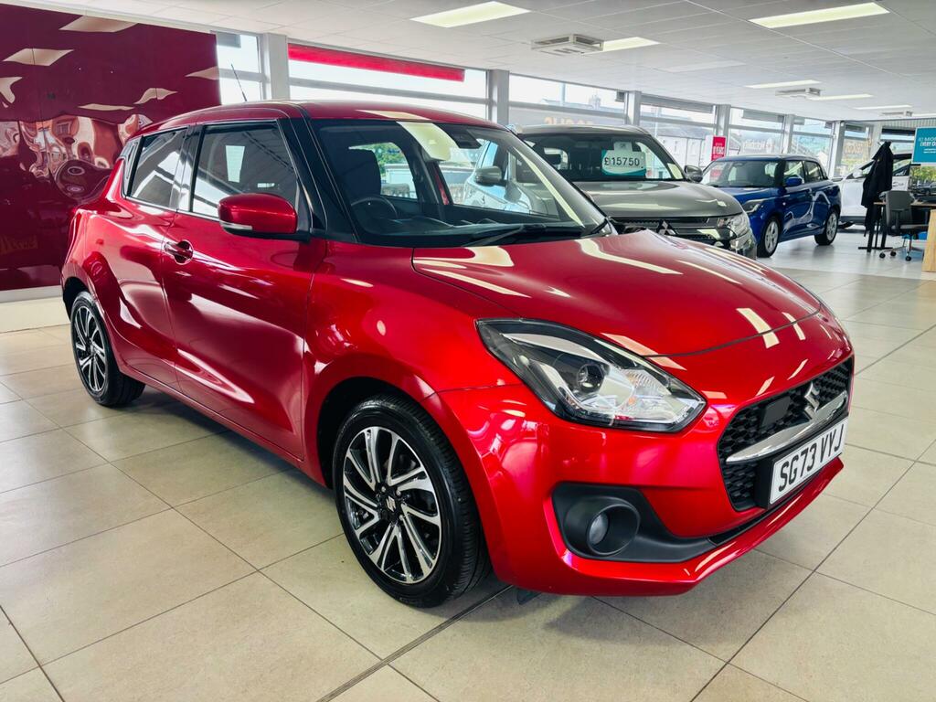 Suzuki Swift 1.2 Dualjet Mhev Sz5 Hatchback Hybrid C Red