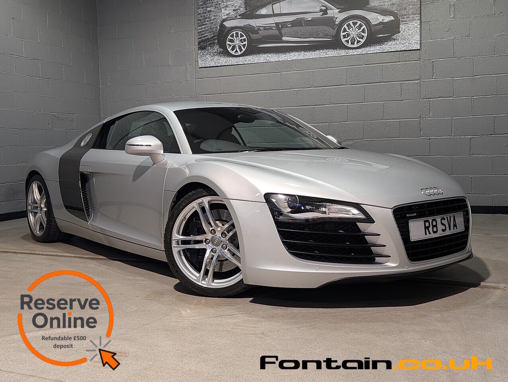 Audi R8 4.2 Fsi V8 Coupe Quattro Euro 4 Silver