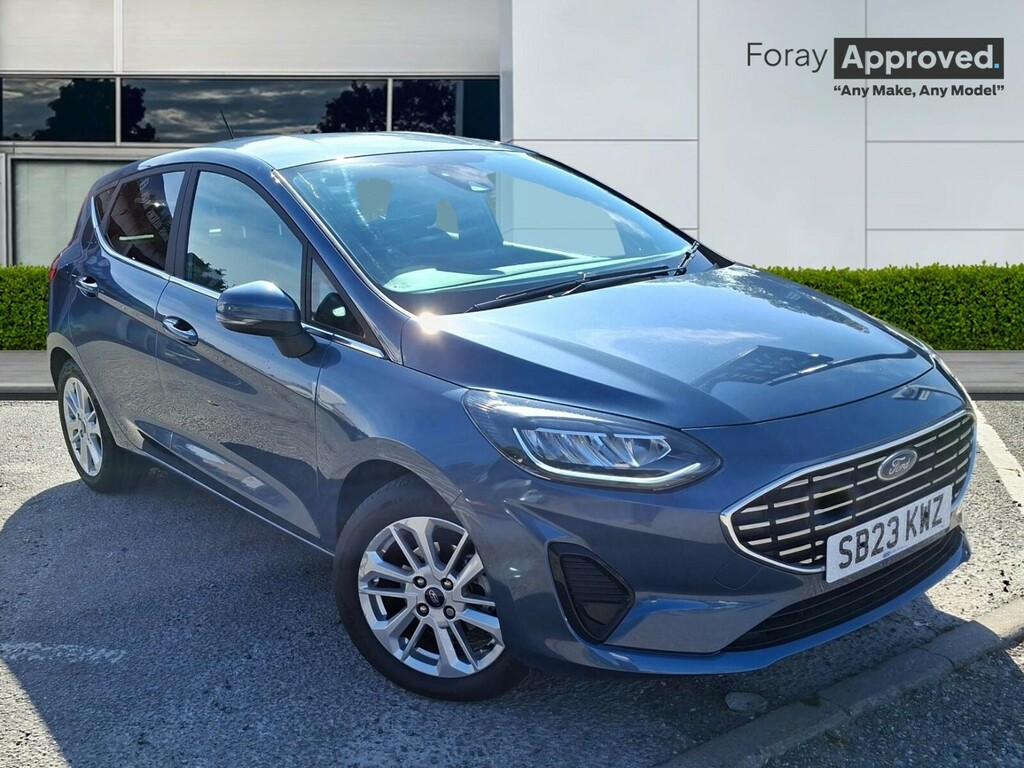 Ford Fiesta 1.0 Ecoboost Hybrid Mhev 125 Titanium Blue