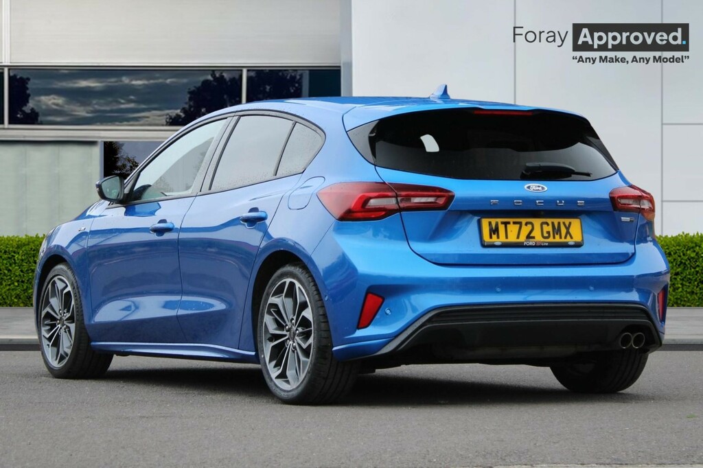 Ford Focus 1.0 Ecoboost Hybrid Mhev St-line Vign MT72GMX Blue #4