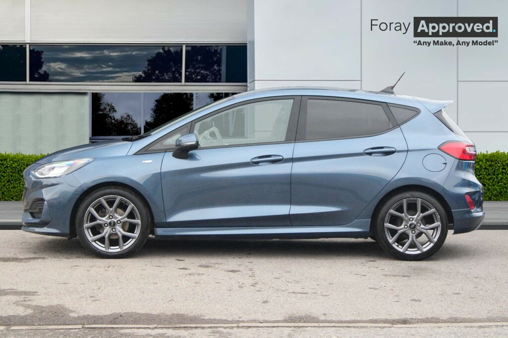 Ford Fiesta 1.0 Ecoboost St-line HS23BJK Blue #4