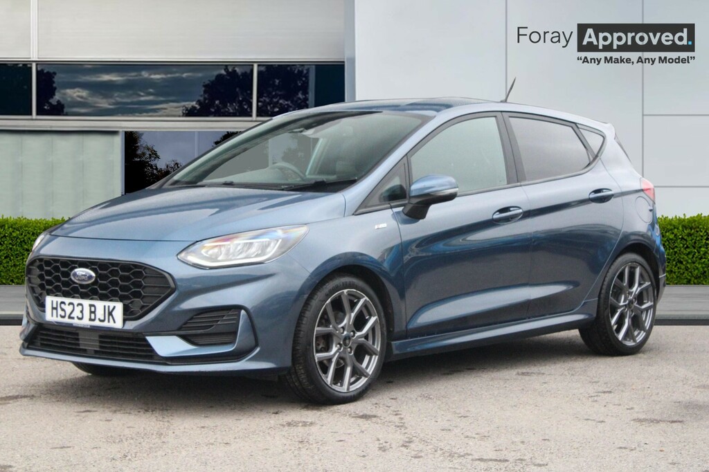 Ford Fiesta 1.0 Ecoboost St-line HS23BJK Blue #3