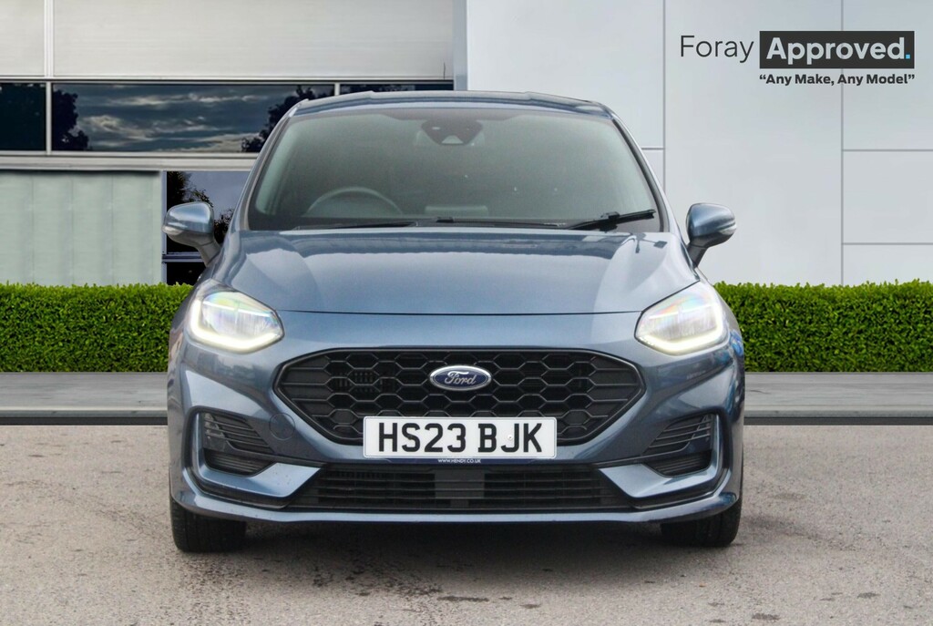 Ford Fiesta 1.0 Ecoboost St-line HS23BJK Blue #2
