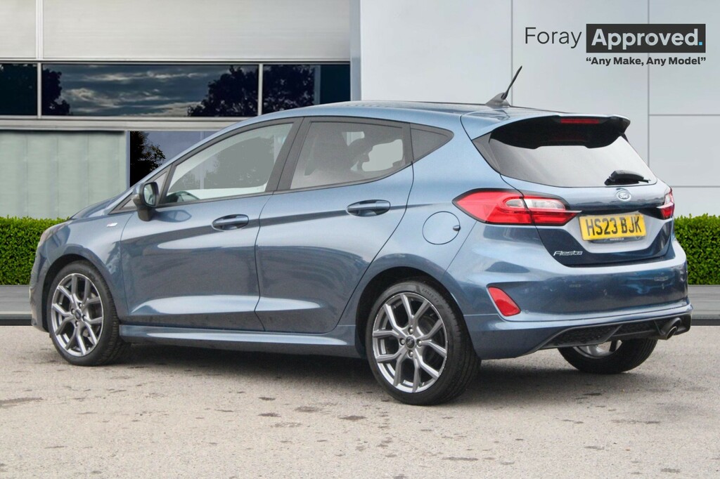 Ford Fiesta 1.0 Ecoboost St-line HS23BJK Blue #5