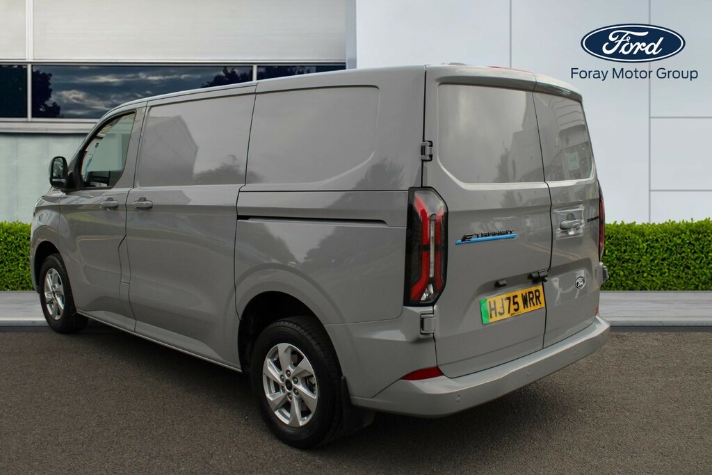 Ford Transit Custom 100Kw 65Kwh H1 Van Limited HJ75WRR Grey #6