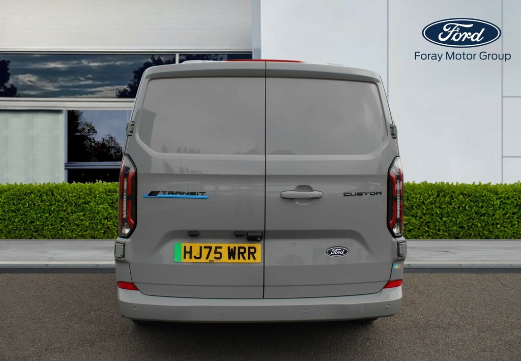 Ford Transit Custom 100Kw 65Kwh H1 Van Limited HJ75WRR Grey #5