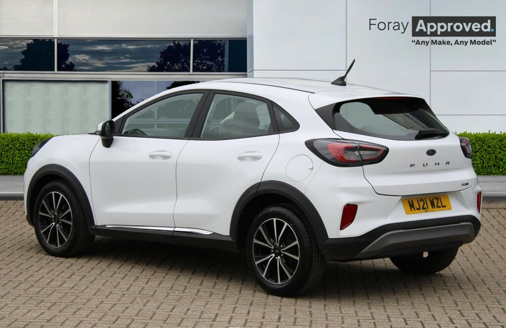 Ford Puma 1.0 Ecoboost Hybrid Mhev Titanium White #2