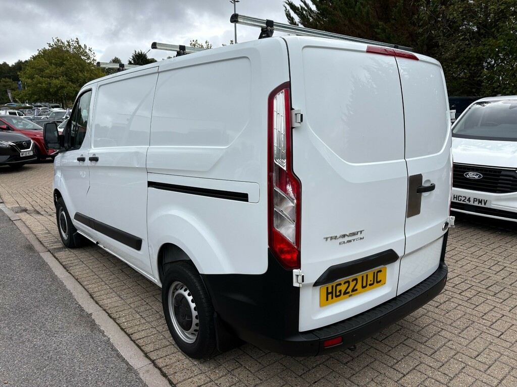 Ford Transit Custom 2.0 Ecoblue 105Ps Low Roof Leader Van HG22UJC White #5