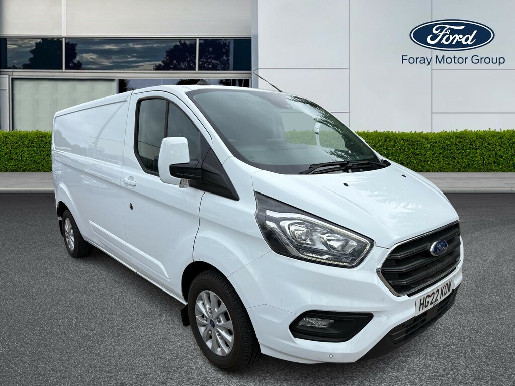 Ford Transit Custom 2.0 Ecoblue 130Ps Low Roof Limited Van White