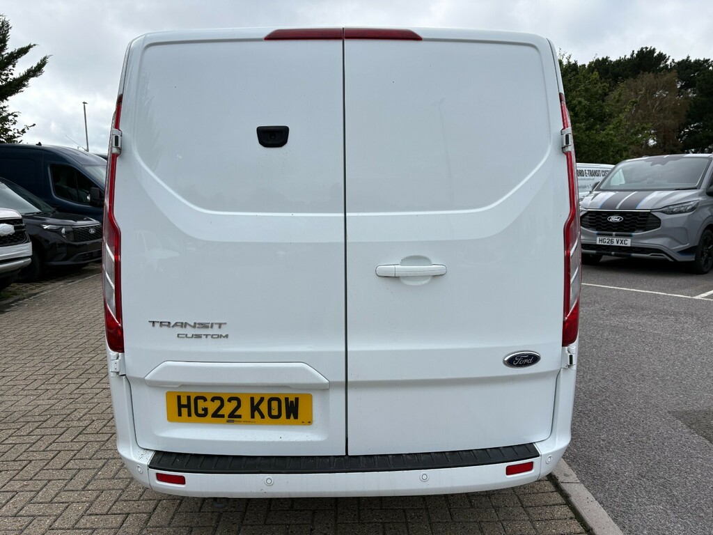 Ford Transit Custom 2.0 Ecoblue 130Ps Low Roof Limited Van HG22KOW White #6