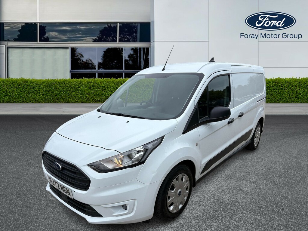 Ford Transit Connect 1.5 Ecoblue 100Ps Trend Dcab Van White #3