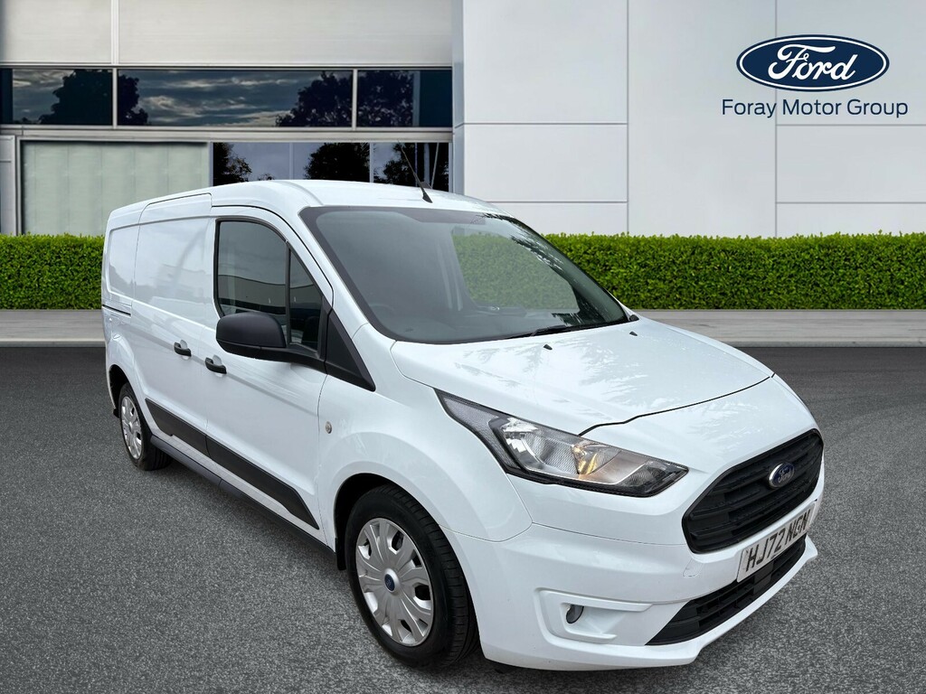 Ford Transit Connect 1.5 Ecoblue 100Ps Trend Dcab Van White