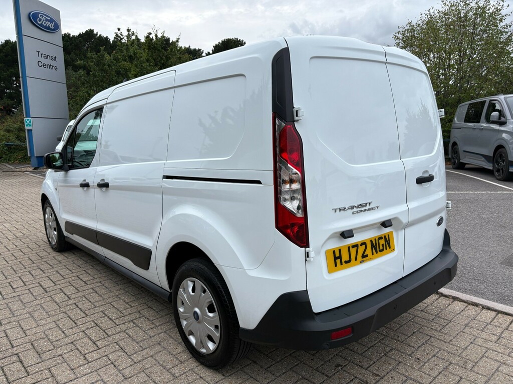 Ford Transit Connect 1.5 Ecoblue 100Ps Trend Dcab Van White #5