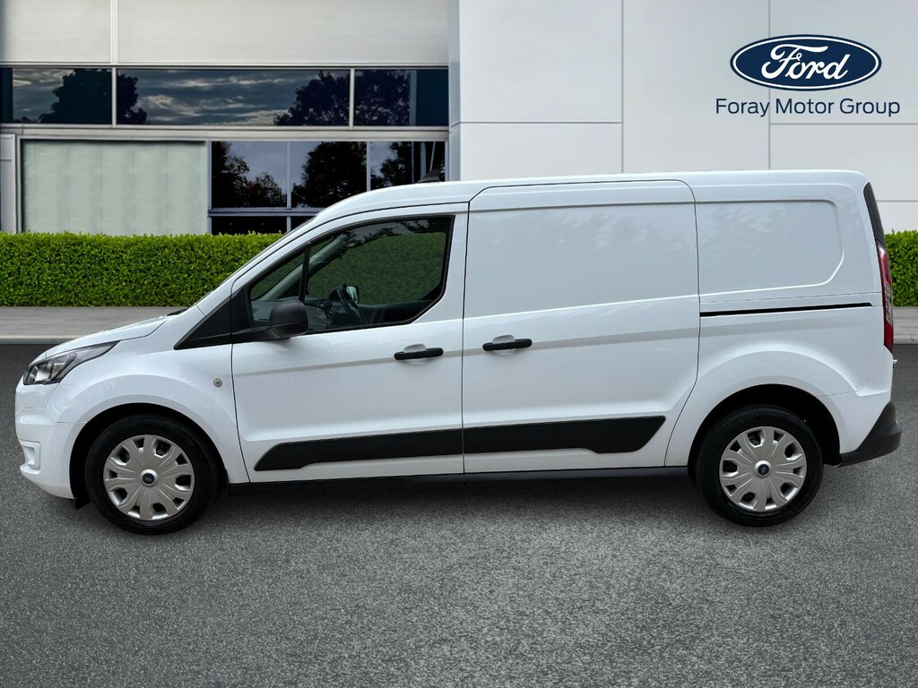 Ford Transit Connect 1.5 Ecoblue 100Ps Trend Dcab Van White #4