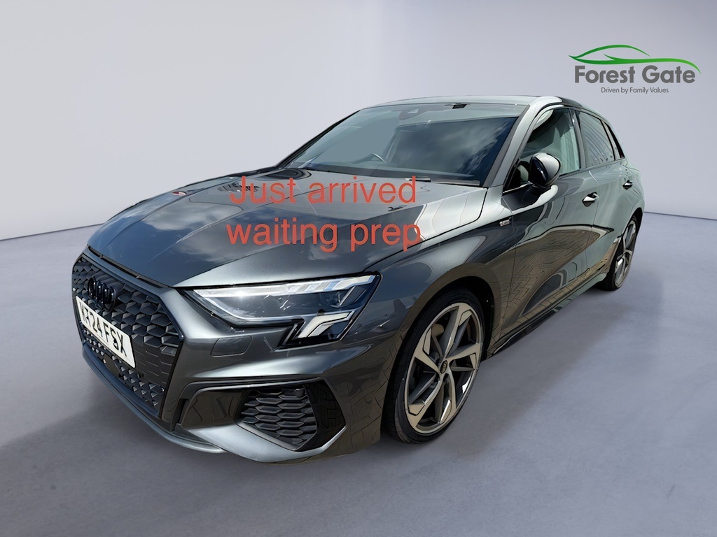 Audi A3 1.5 Tfsi 35 Black Edition Sportback S T Grey