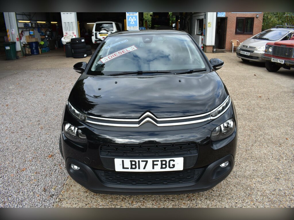 Citroen C3 1.6 Bluehdi Flair Hatchback Euro Black #4