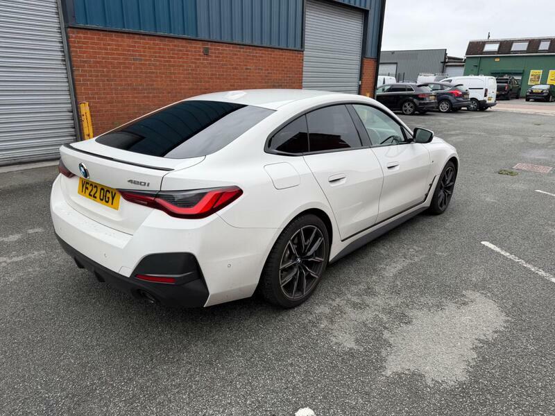 BMW 4 Series Gran Coupe 2.0-420i-m-sport-auto-euro-6-ss-5dr White #5