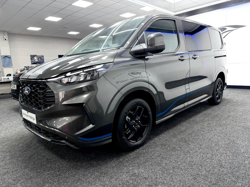 Ford Transit Custom 2.0 320 Ecoblue Sport Crew Van Awd L1 H1 Euro Grey #6